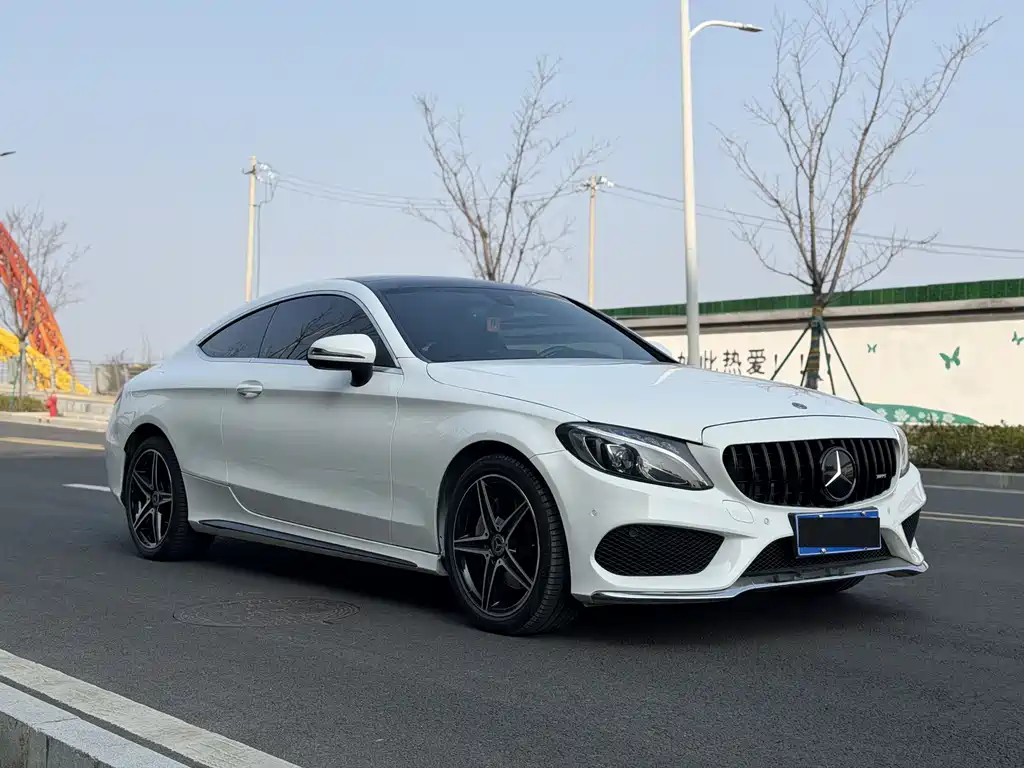 Mercedes-Benz C-class imported 2017 facelift C 200 coupe version купить на сайте DeffCars