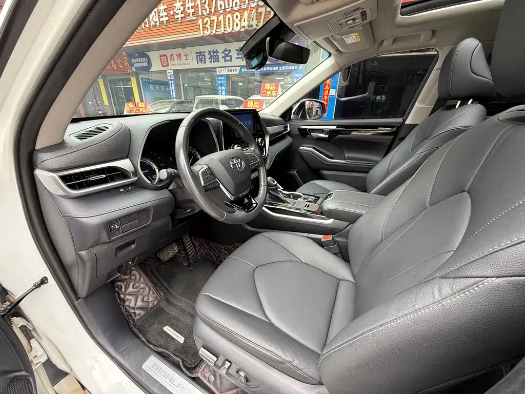 Highlander 2023 2.5L smart electric hybrid dual-engine four-wheel drive luxury version 7 seats купить на сайте DeffCars