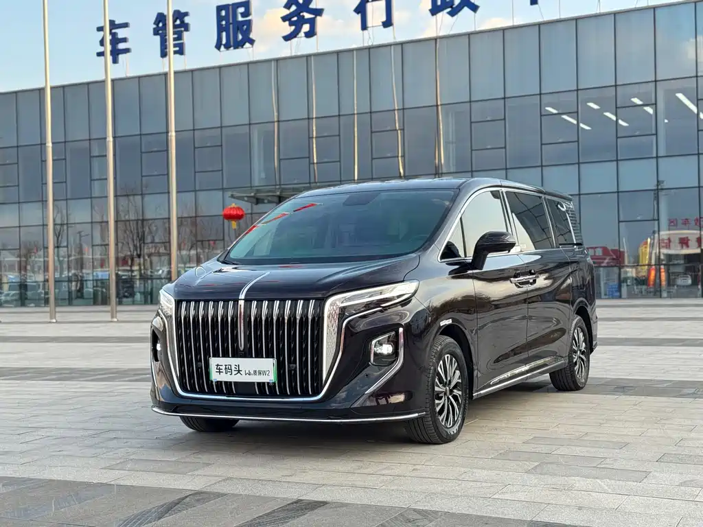 Hongqi HQ9 PHEV 2024 2.0T four-wheel drive business version купить на сайте DeffCars