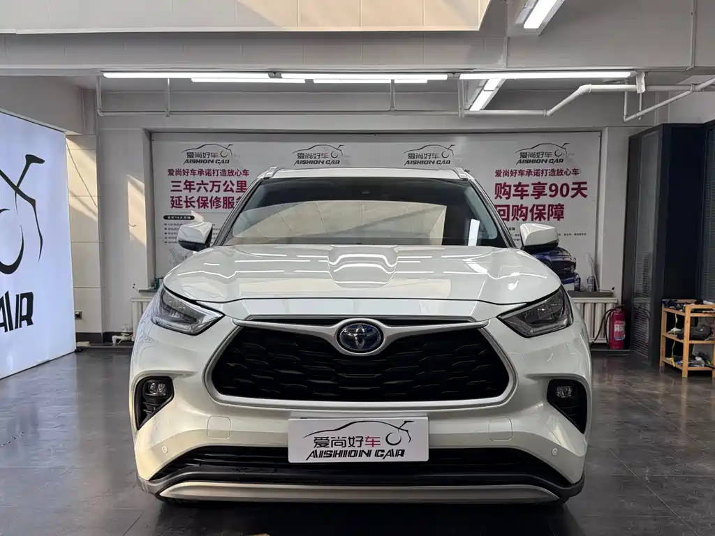 Highlander 2023 2.5L smart electric hybrid dual-engine four-wheel drive luxury version 7 seats купить на сайте DeffCars