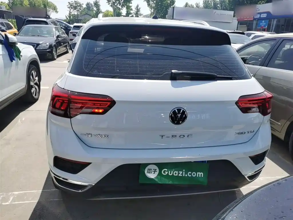 T-ROC 2021 facelift 280TSI DSG two-wheel drive comfortable intelligent connected version купить на сайте DeffCars