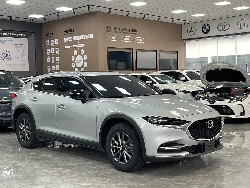 Mazda CX-4 2021 2.0L automatic two-wheel drive Blue Sky Explorer Edition купить на сайте DeffCars