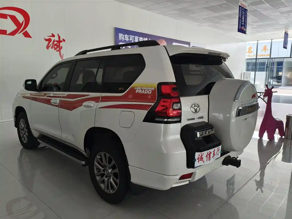 Prado 2019 3.5L automatic TX-L exclusive version with rear mounted spare tire купить на сайте DeffCars