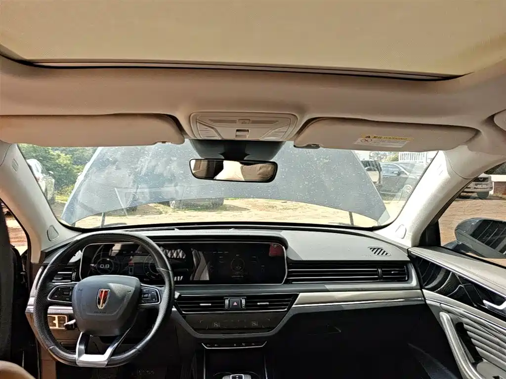 Hongqi HS5 2022 facelift 2.0T Zhilian Qixiang four-wheel drive version купить на сайте DeffCars