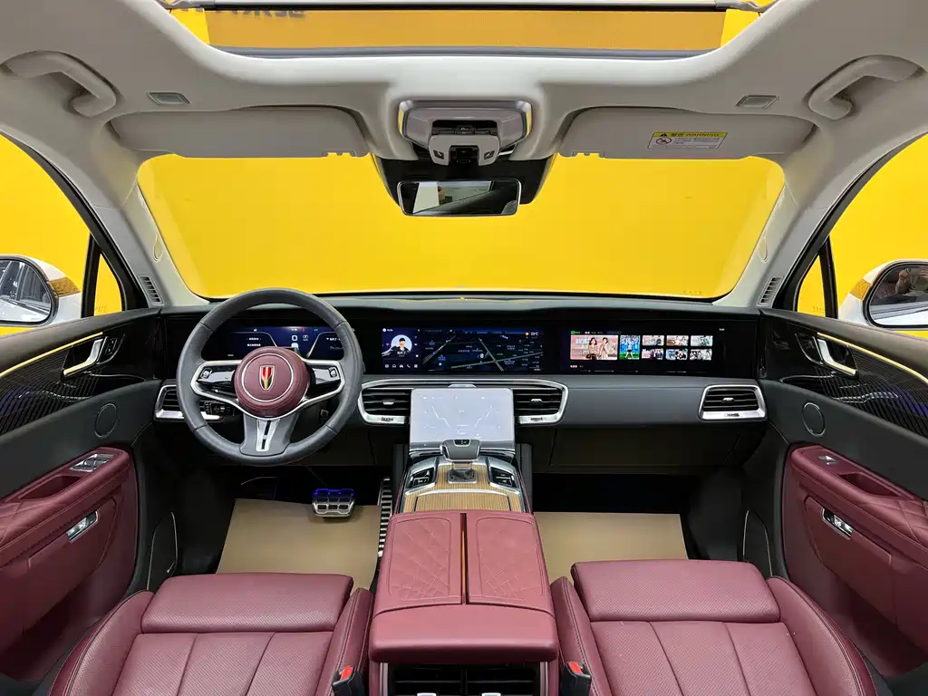 Hongqi E-HS9 2022 model 660km Qichang version six seats купить на сайте DeffCars