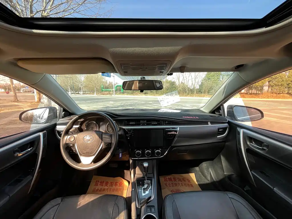 Corolla 2017 1.2T CVT GL-i leather version купить на сайте DeffCars