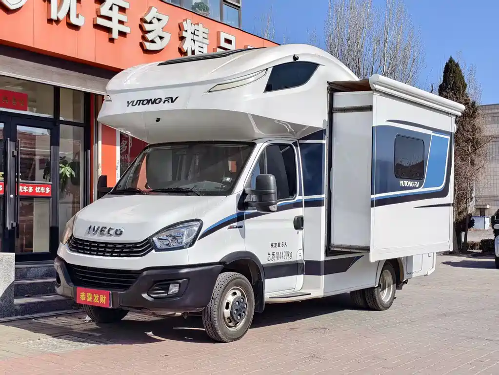 Iveco Wolfson 2021 3.0T automatic Chaorui long-axis short-hanging high-top side sliding door F1C купить на сайте DeffCars