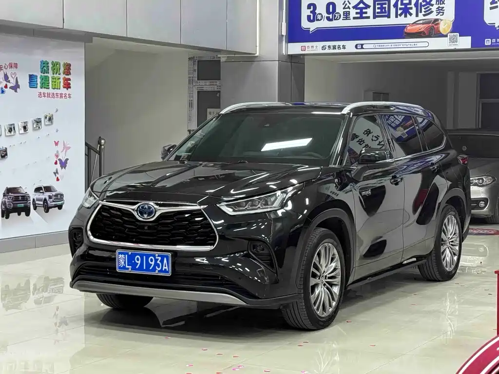 Highlander 2022 dual engine 2.5L four-wheel drive extreme version 7 seats купить на сайте DeffCars