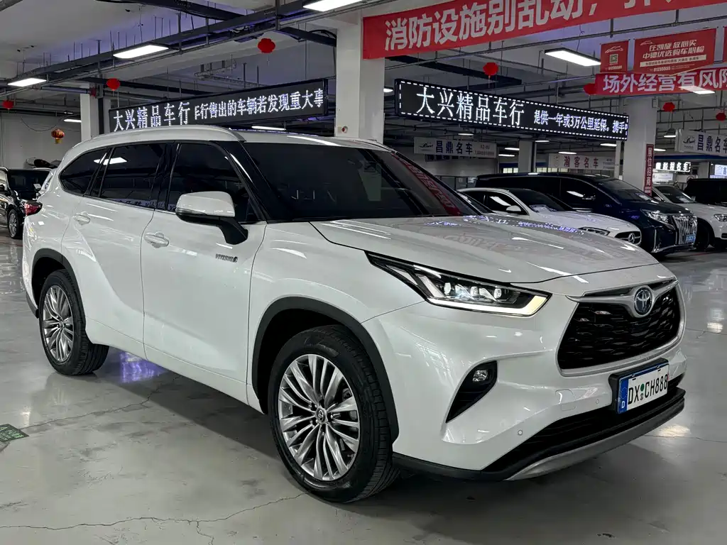 Highlander 2023 2.5L intelligent electric hybrid dual-engine four-wheel drive premium version 7 seats купить на сайте DeffCars