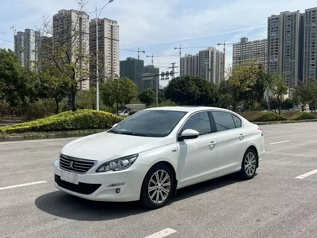 Peugeot 408 2016 1.6T automatic luxury version купить на сайте DeffCars