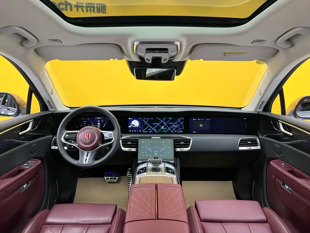Hongqi E-HS9 2022 model 660km Qichang version six seats купить на сайте DeffCars