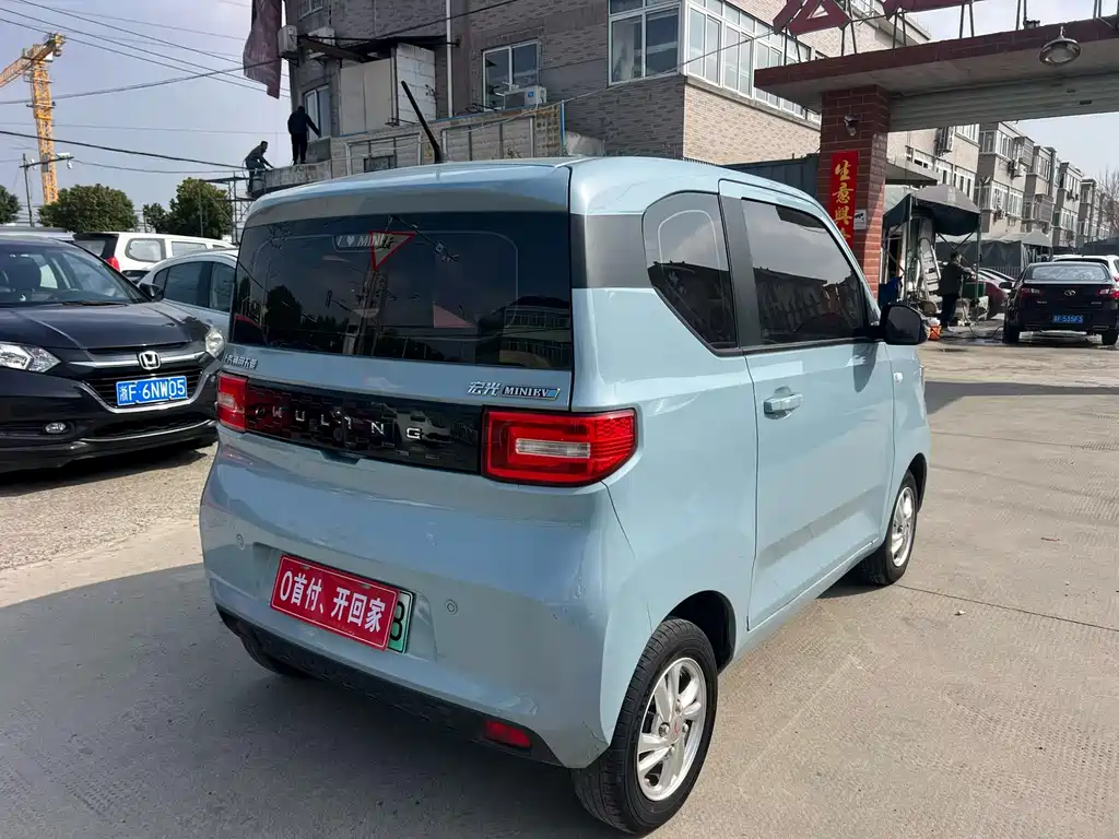 Hongguang MINIEV 2021 macaron sandwich model 120km ternary lithium купить на сайте DeffCars