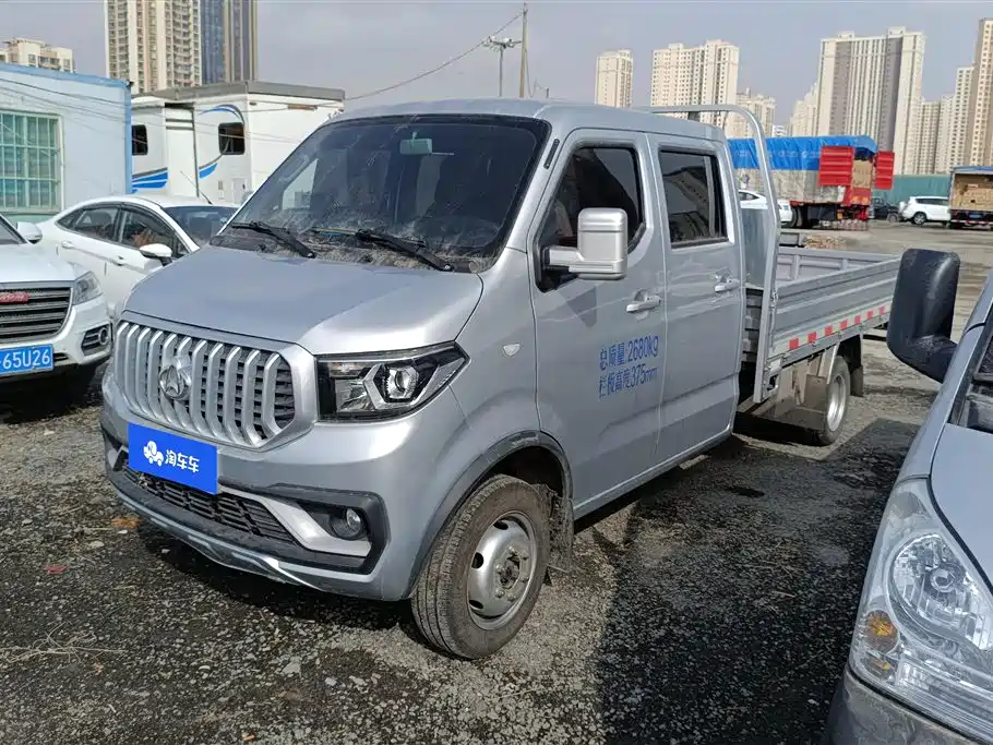New Leopard T3 2022 1.2L luxury truck double row single rear wheel side panel 3080 wheelbase 2.22 meters LJ469Q-AEB купить на сайте DeffCars