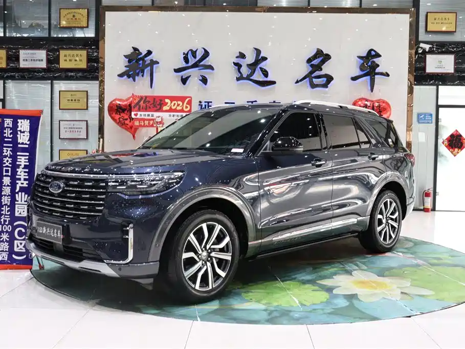 Explorer 2023 EcoBoost 285 four-wheel drive titanium version 7 seats купить на сайте DeffCars