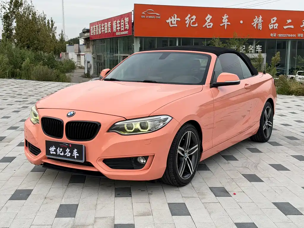 BMW 2 Series imported 2015 218i convertible coupe купить на сайте DeffCars