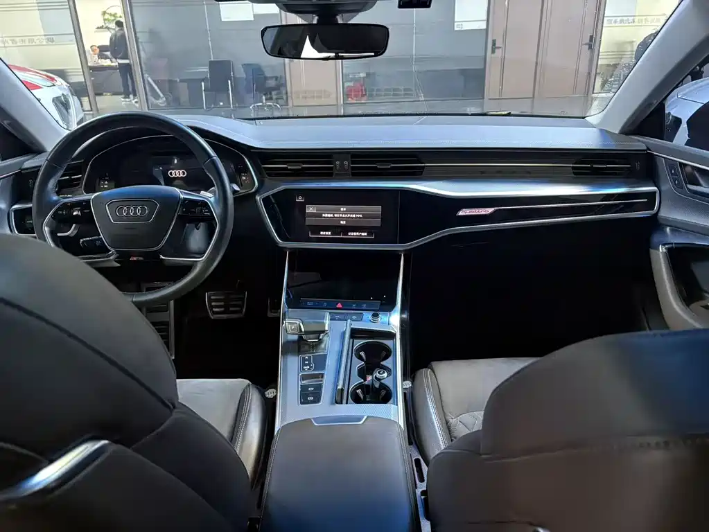 Audi A7L 2022 45 TFSI quattro S-line long-distance obsidian suit купить на сайте DeffCars