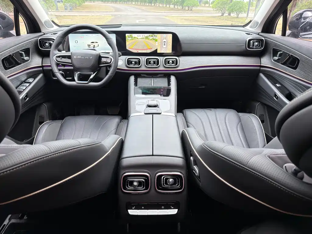 Tiggo 9 2023 2.0T automatic two-wheel drive premium version 5 seats купить на сайте DeffCars
