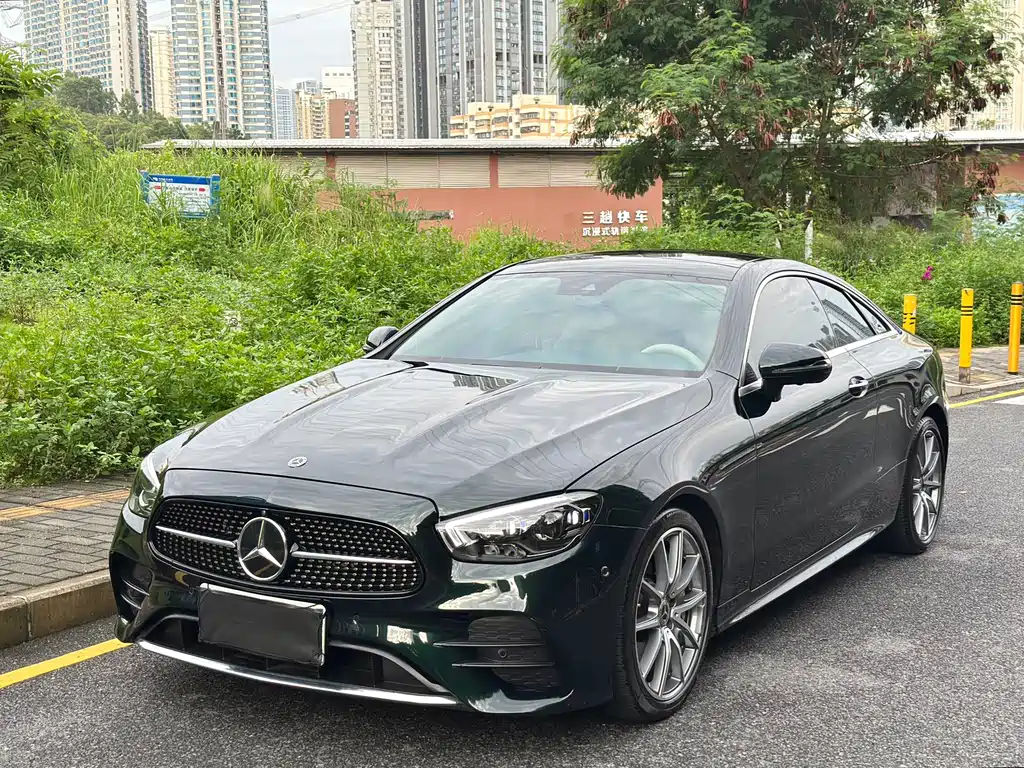 Mercedes E-Class imported 2021 facelift E 300 coupe купить на сайте DeffCars