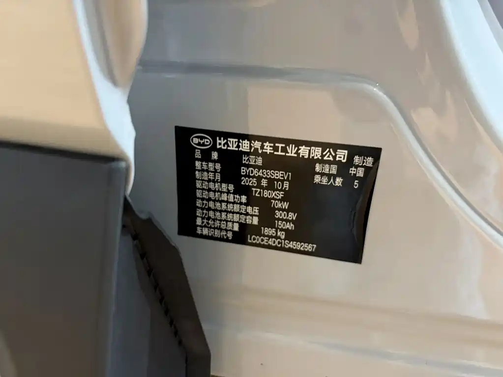 Yuan UP 2025 Smart Driving Edition 401KM Vitality Edition купить на сайте DeffCars