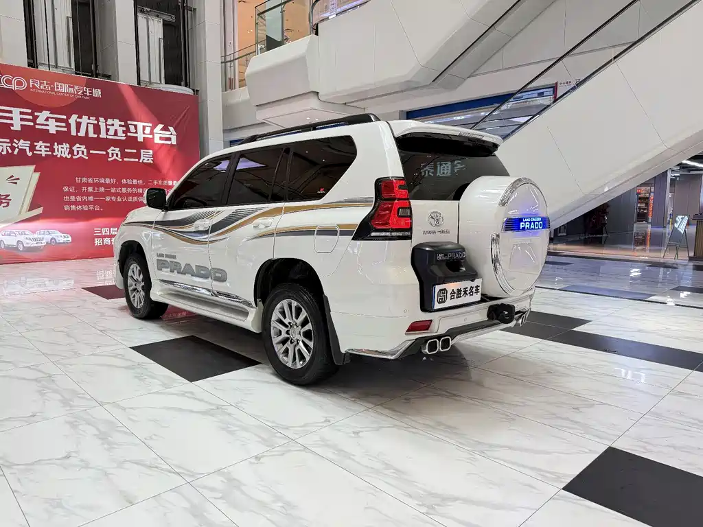 Prado 2019 3.5L automatic TX-L exclusive version with rear mounted spare tire купить на сайте DeffCars