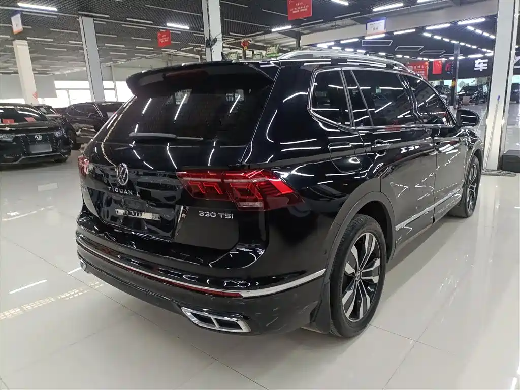 Tiguan L 2022 330TSI automatic two-wheel drive R-Line version купить на сайте DeffCars