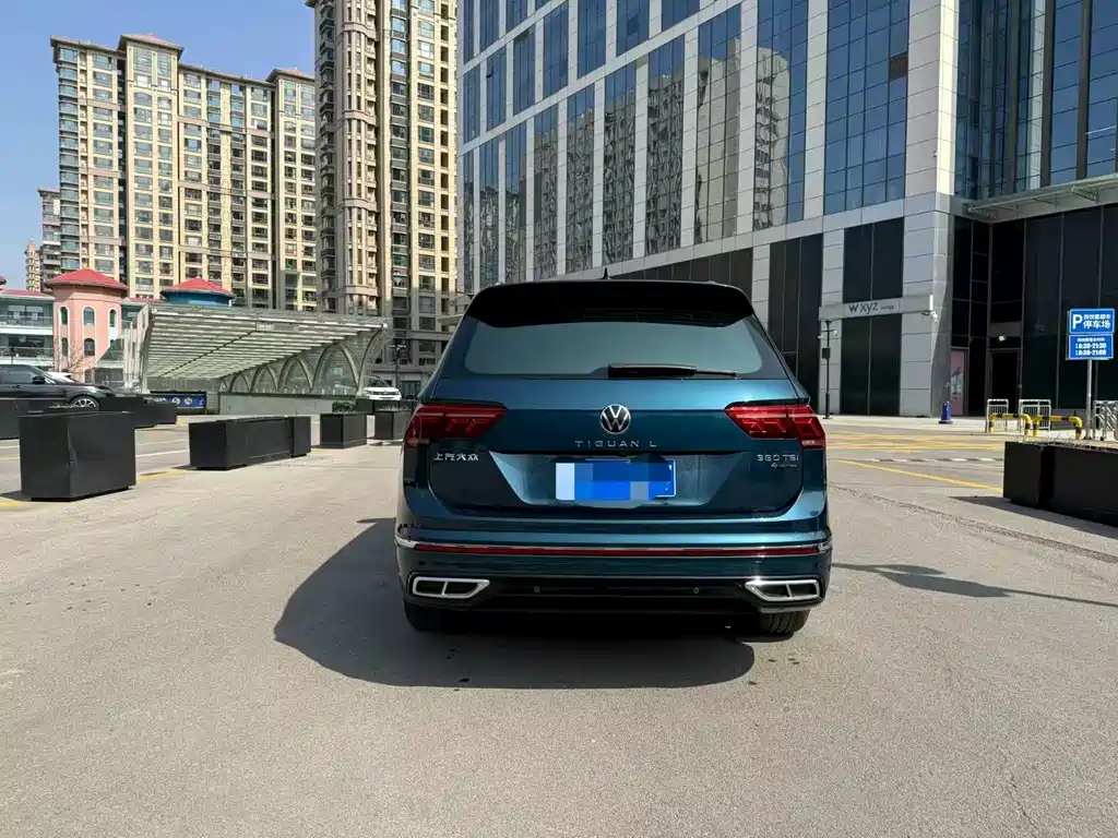 Tiguan L 2022 380TSI automatic four-wheel drive R-Line flagship version 7 seats купить на сайте DeffCars