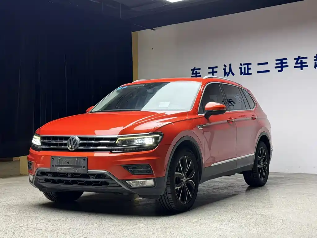 Tiguan L 2017 380TSI automatic four-wheel drive supreme flagship version купить на сайте DeffCars