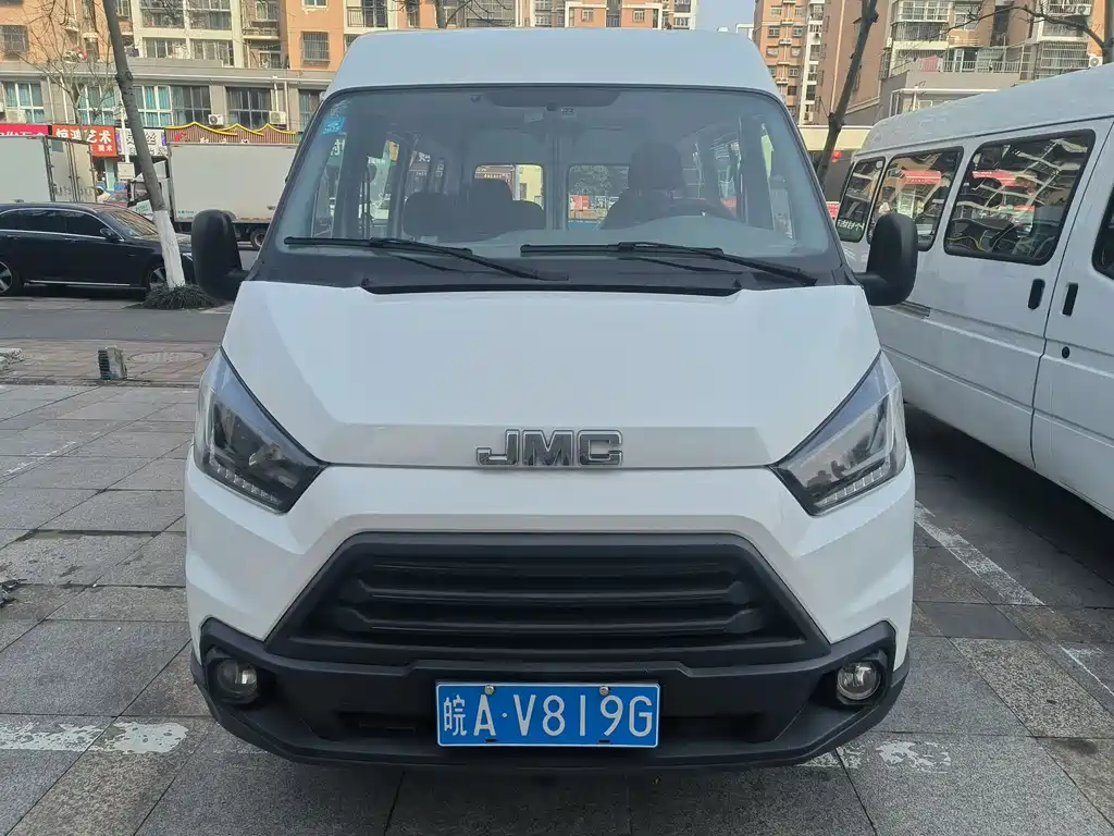 Teshun 2019 2.8T commercial long-axle mid-top 6-seater rear single tire National VI JX493 купить на сайте DeffCars