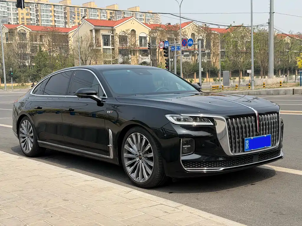 Hongqi H9 2020 3.0T Zhilian Qiling four-seater version купить на сайте DeffCars