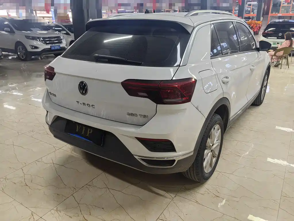 T-ROC 2021 280TSI DSG two-wheel drive elite intelligent version купить на сайте DeffCars