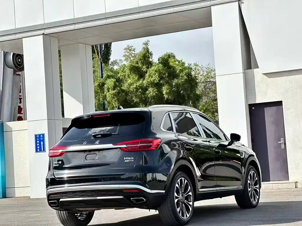 Hongqi HS5 2019 2.0T Zhilian Qixiang four-wheel drive version купить на сайте DeffCars