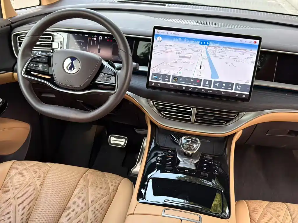 Denza D9 2025 DM-i smart driving version 1020 four-wheel drive flagship model купить на сайте DeffCars