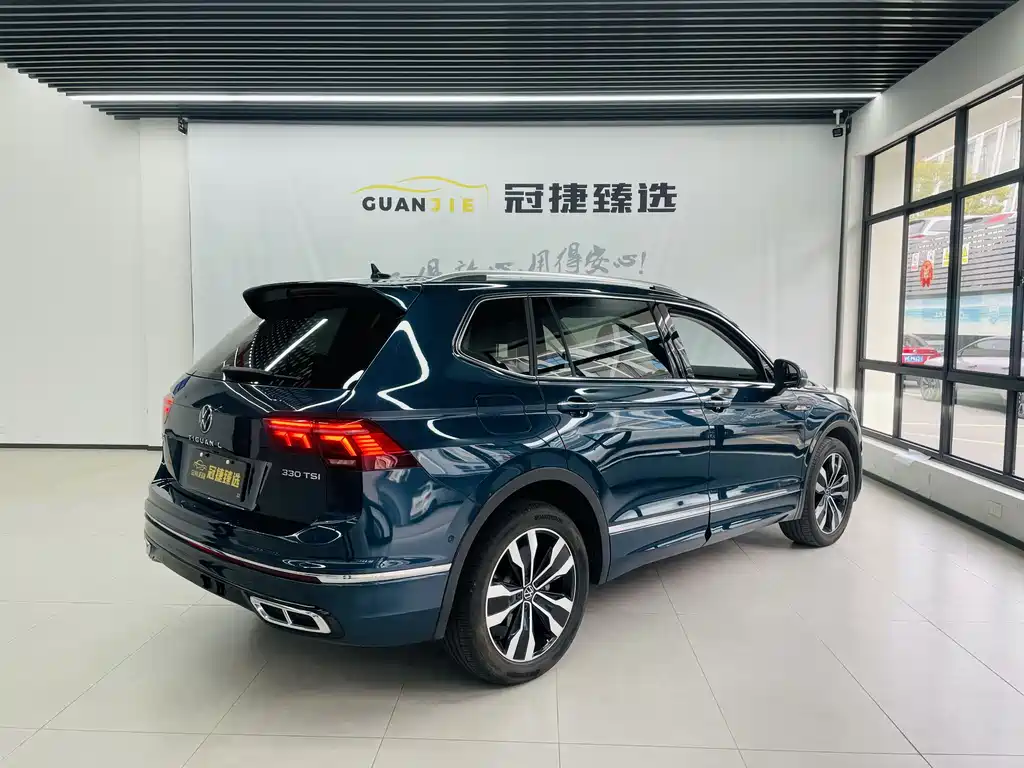Tiguan L 2022 330TSI automatic two-wheel drive R-Line flagship version купить на сайте DeffCars