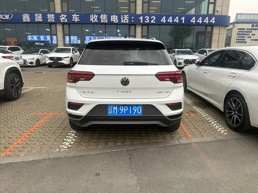 T-ROC 2022 model 280TSI DSG two-wheel drive elite PLUS купить на сайте DeffCars