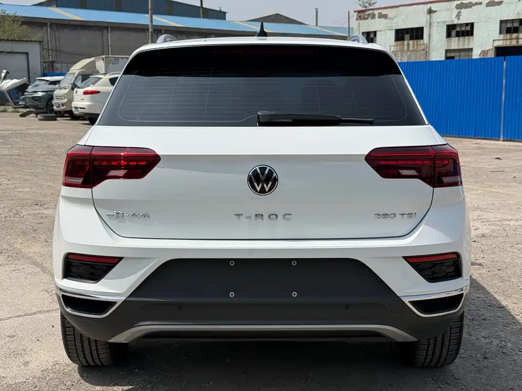 T-ROC 2021 facelift 280TSI DSG two-wheel drive comfortable intelligent connected version купить на сайте DeffCars