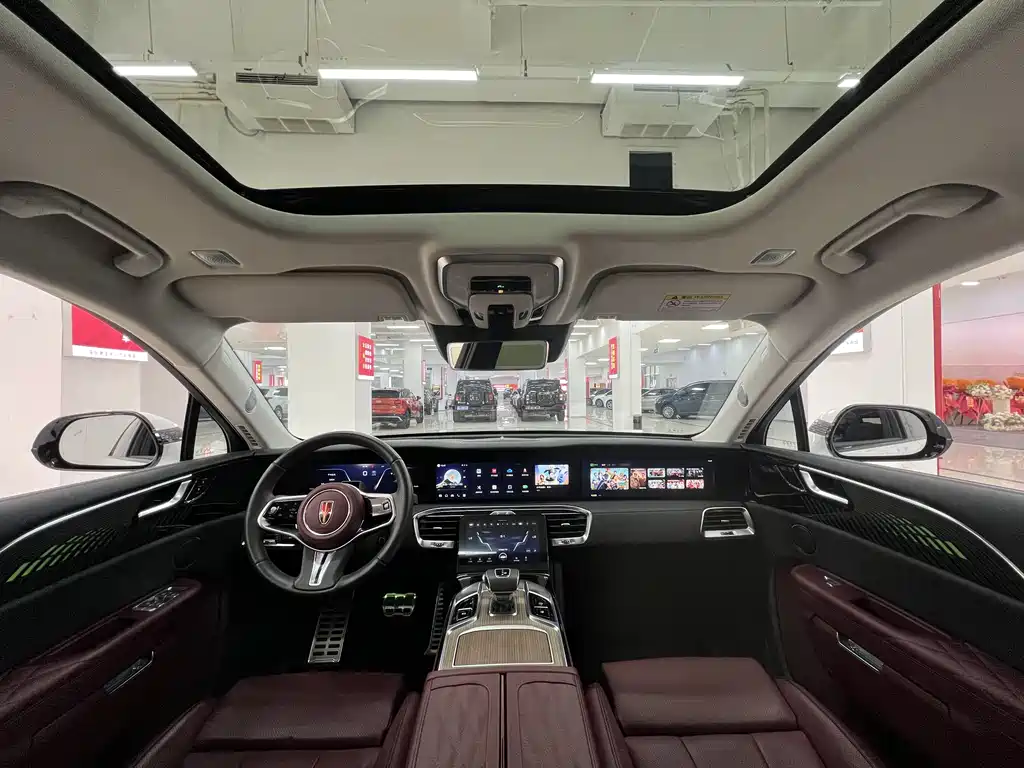 Hongqi E-HS9 2022 model 660km Qichang version six seats купить на сайте DeffCars