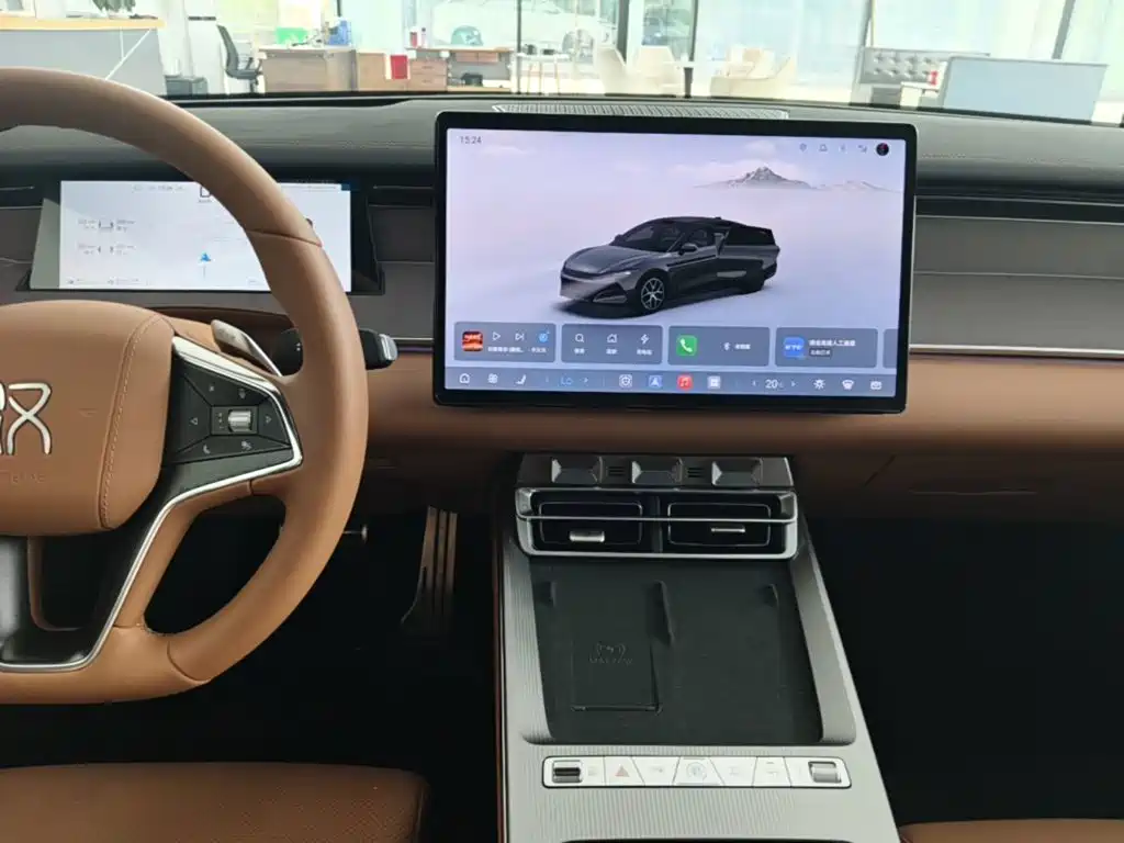 Han L 2025 DM-p four-wheel drive lidar flagship model купить на сайте DeffCars