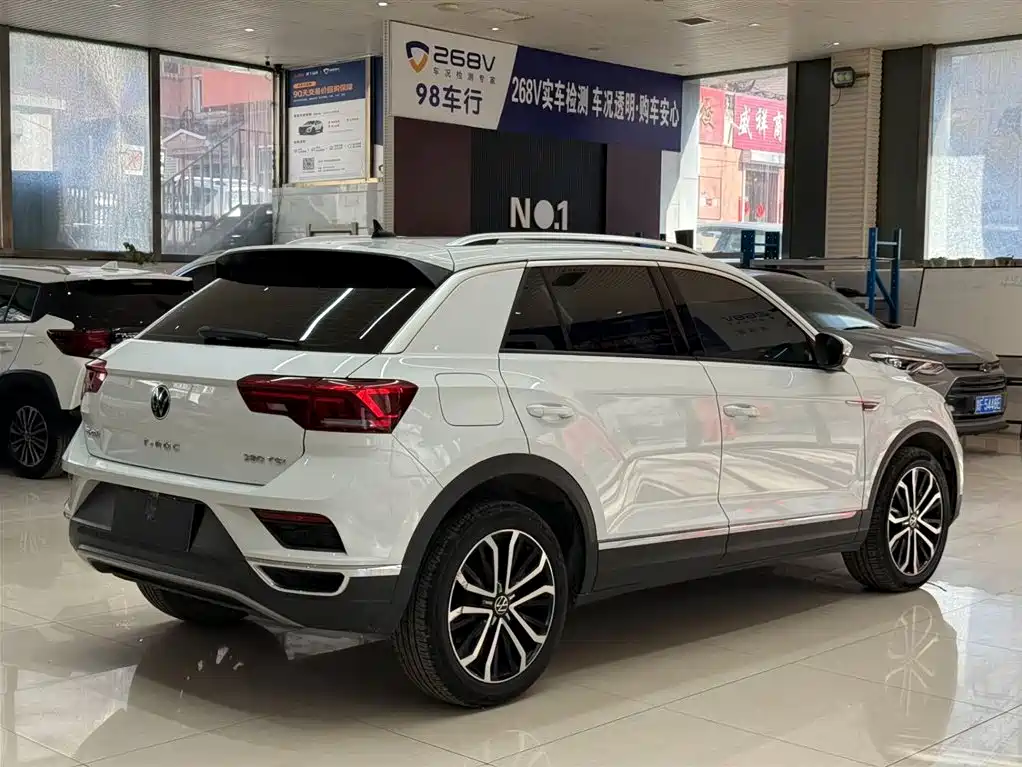 T-ROC 2022 model 280TSI DSG two-wheel drive comfort PLUS купить на сайте DeffCars