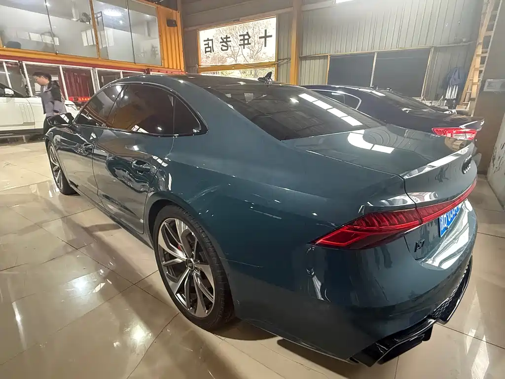 Audi A7L 2022 55 TFSI quattro S-line Zhiyuan obsidian suit купить на сайте DeffCars