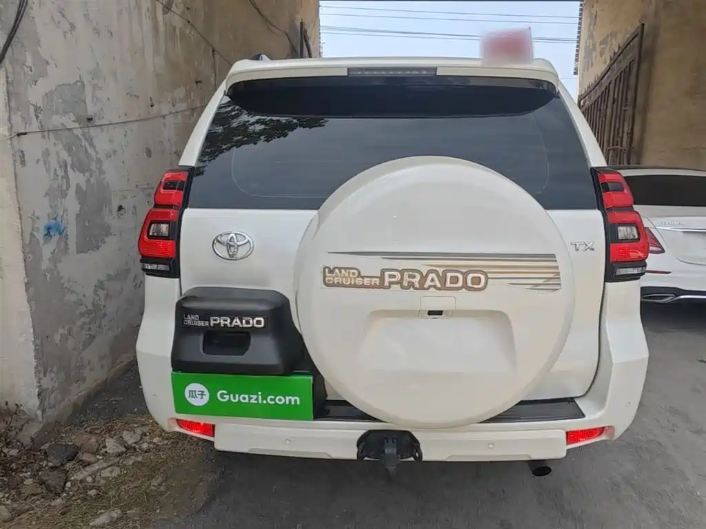 Prado 2018 3.5L automatic TX-L NAVI rear mounted spare tire купить на сайте DeffCars