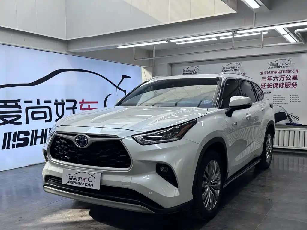 Highlander 2023 2.5L smart electric hybrid dual-engine four-wheel drive luxury version 7 seats купить на сайте DeffCars