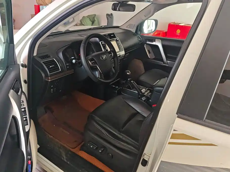 Prado 2018 3.5L automatic TX-L NAVI rear mounted spare tire купить на сайте DeffCars