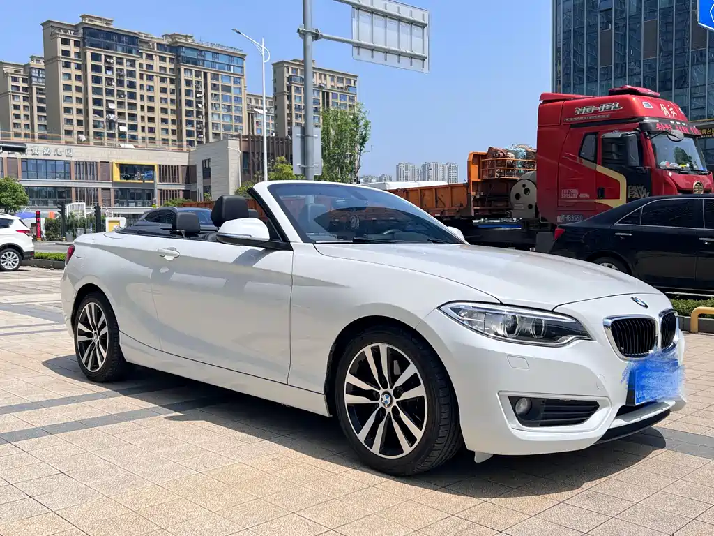 BMW 2 Series imported 2015 220i convertible coupe leading model купить на сайте DeffCars