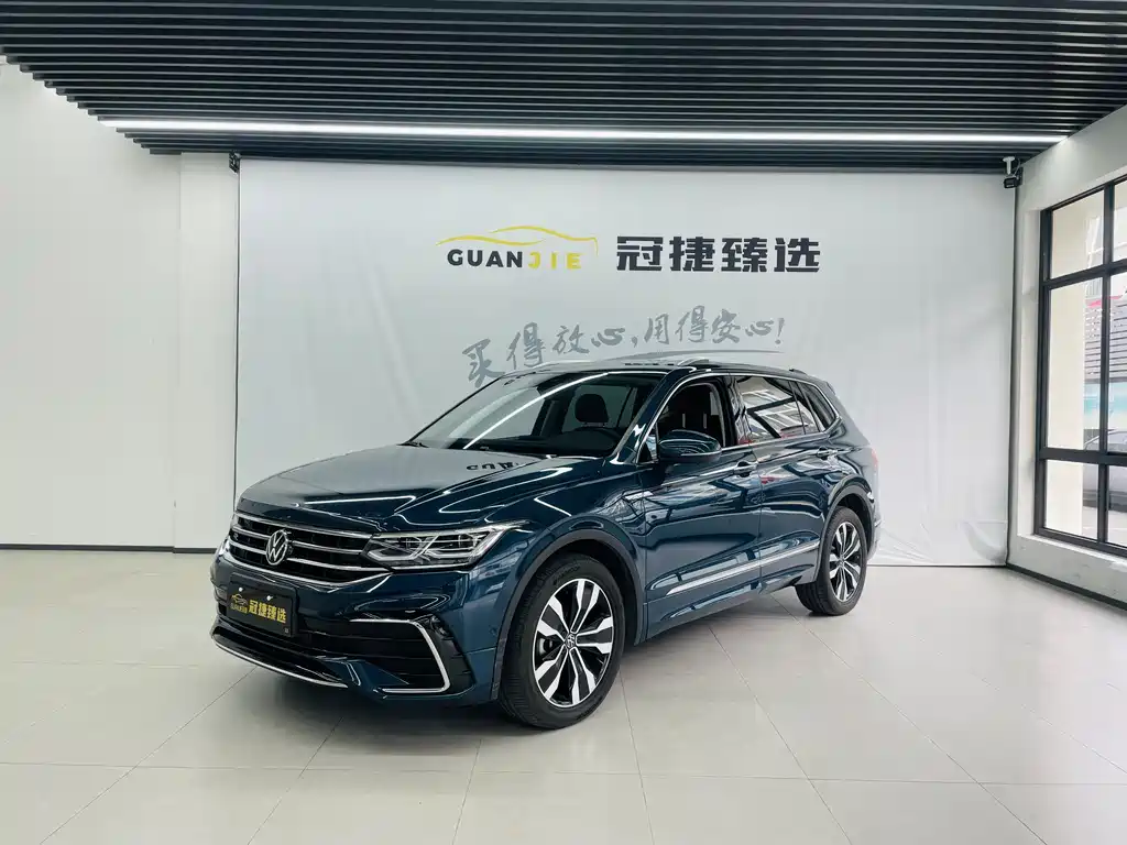 Tiguan L 2022 330TSI automatic two-wheel drive R-Line flagship version купить на сайте DeffCars