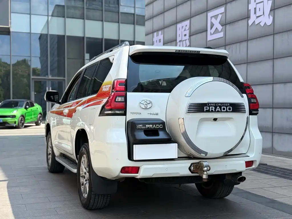 Prado 2018 3.5L automatic TX-L rear mounted spare tire купить на сайте DeffCars