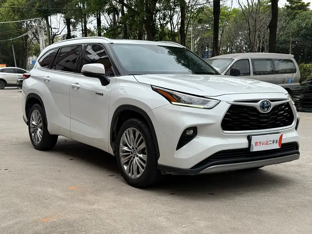 Highlander 2023 2.5L smart electric hybrid dual-engine four-wheel drive luxury version 7 seats купить на сайте DeffCars