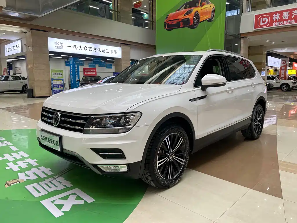 Tiguan L 2021 330TSI automatic two-wheel drive smart version купить на сайте DeffCars