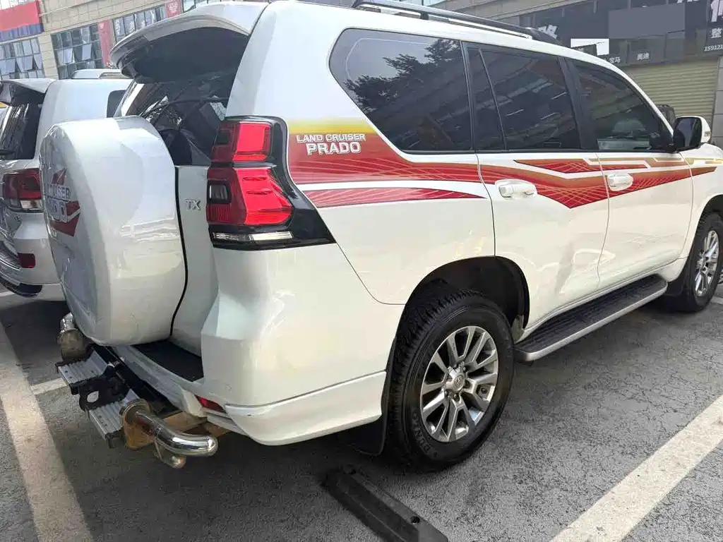 Prado 2019 3.5L automatic TX-L exclusive version with rear mounted spare tire купить на сайте DeffCars