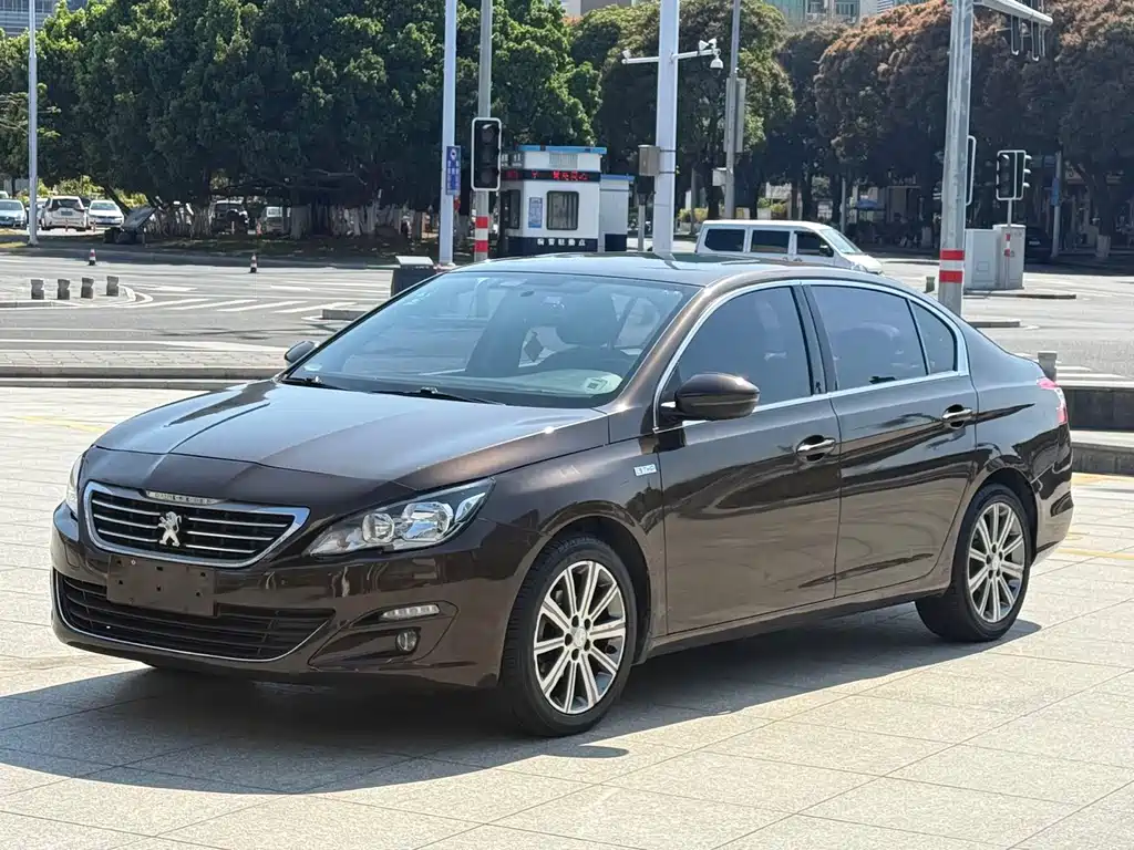 Peugeot 408 2015 1.2T automatic luxury version купить на сайте DeffCars