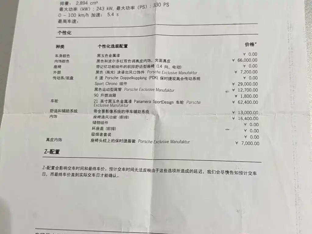 Panamera 2023 Panamera 4 Executive Extended Edition 2.9T купить на сайте DeffCars